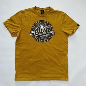 OVO October’s Very Own mustard Tshirt, men’s medium